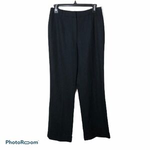 Loft High Waisted Wool Dress Pants Sz 6 Black